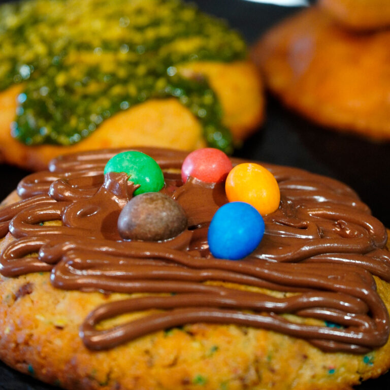 Galleta con lacasitos